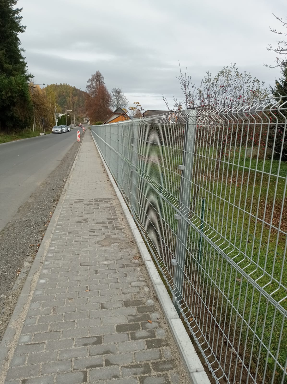 Oplocení - zinkovým svařovaným panelem 3D Žamberk